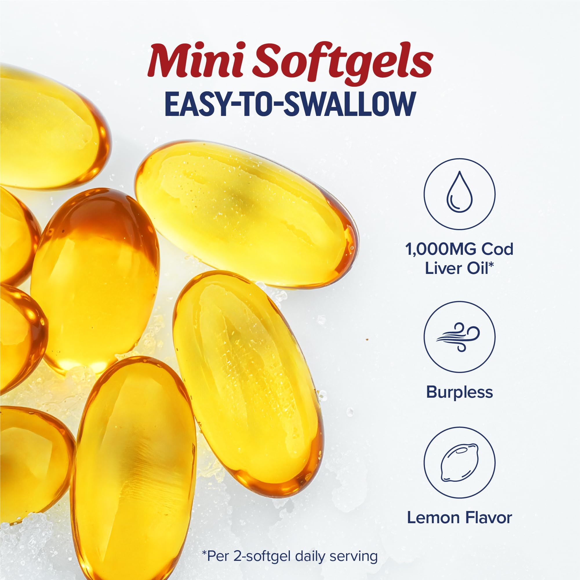 Third-party testing seal visible on MAV Nutrition cod liver oil bottle