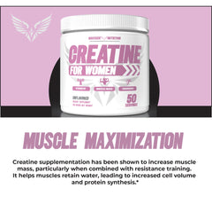 Maverick Nutrition Creatine for Women dissolving in water shows quick uptake