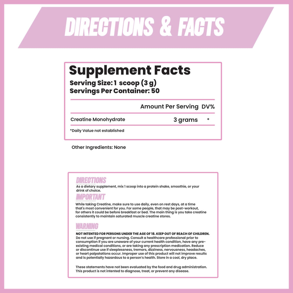 Maverick Nutrition Creatine for Women scoop powder blends easily for workouts