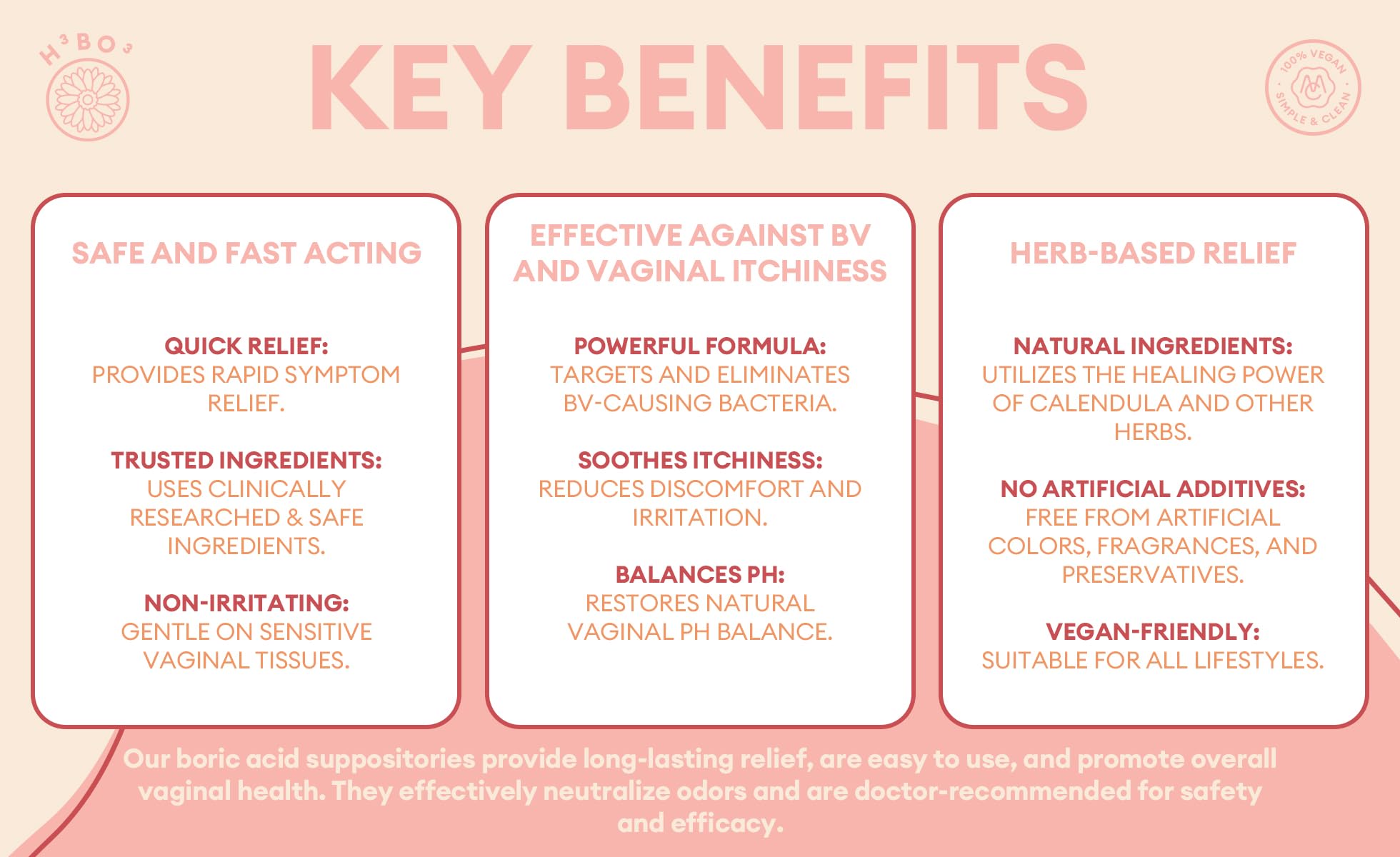 Calendula and Vitamin E highlight in MavoCare formula for soothing moisture.