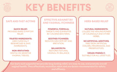 Calendula and Vitamin E highlight in MavoCare formula for soothing moisture.