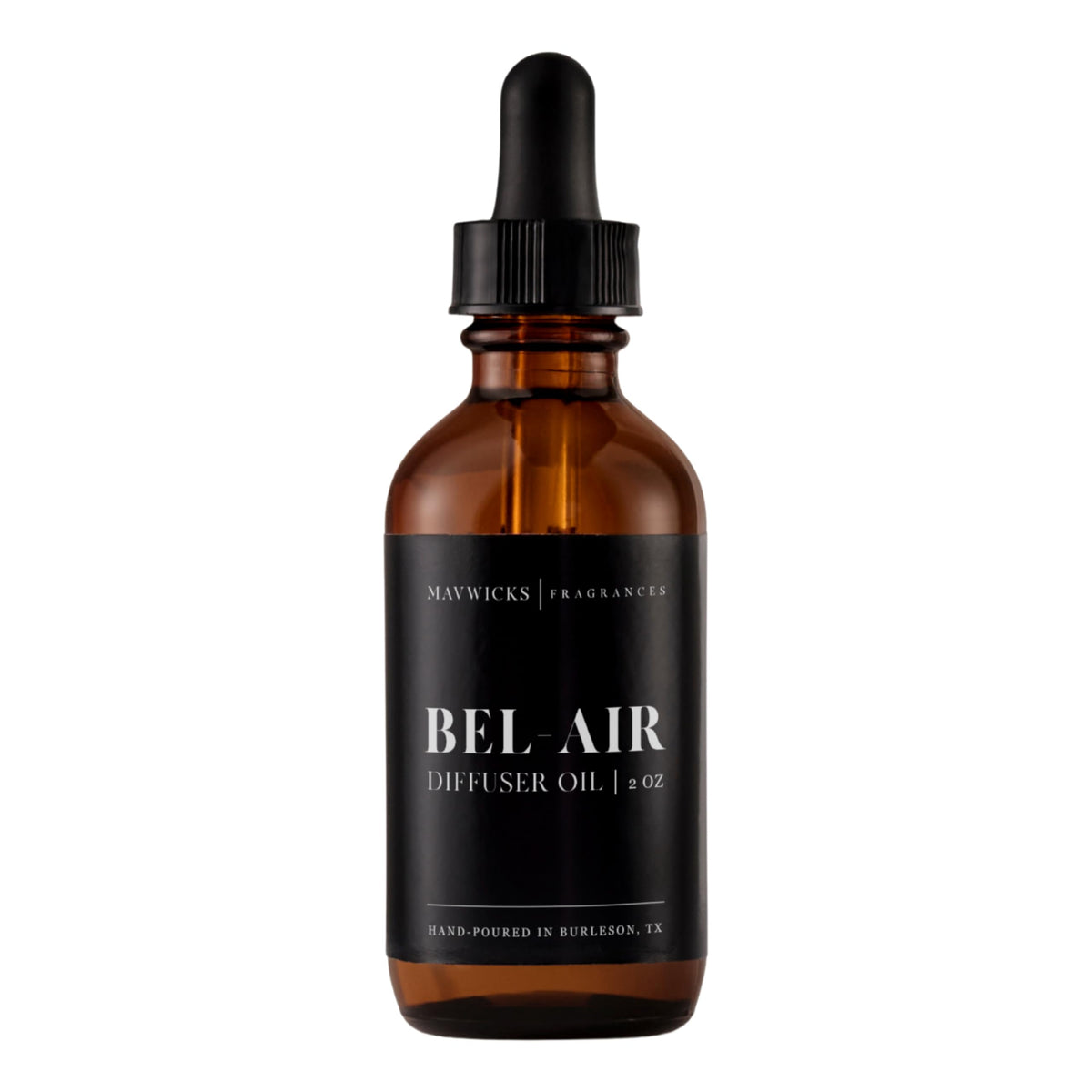 Mavwicks Bel-Aire bottle pour for a calming diffuser setup