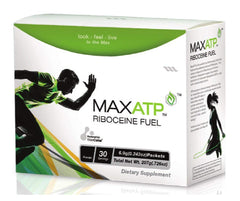 MaxATP bottle pour demonstrates convenient energy support for daily routines