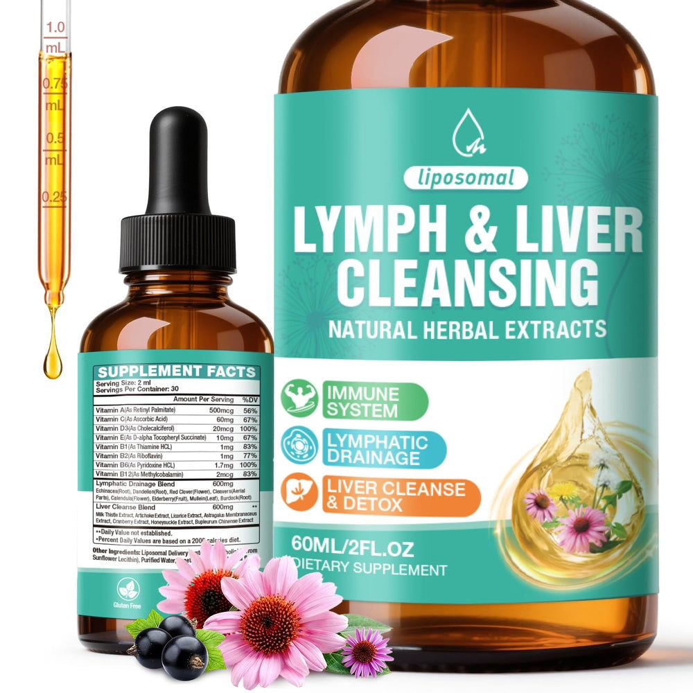 MaxHemp Liposomal Lymphatic Drops bottle shown for daily immune support