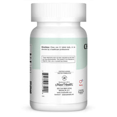 Closeup of Maxi Health Chew D Max berry flavor chewables for easy daily use.