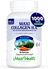 Maxi Health Marine Collagen bottle front for daily joint support