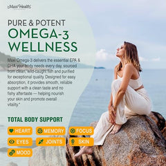 Kosher wild fish sources and plant-based capsule materials for clean omega-3.