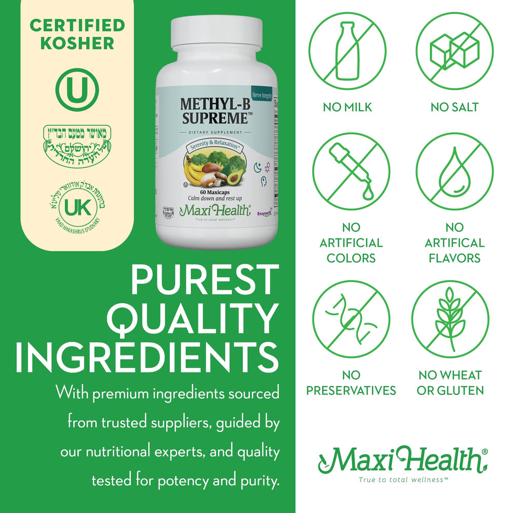 Maxi Health Stress B Complex outer packaging carton display.
