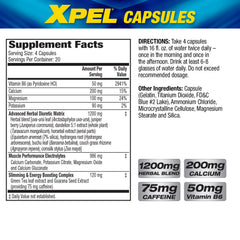 Maximum Human Performance MHP Xpel capsules closeup highlights capsule form and label clarity