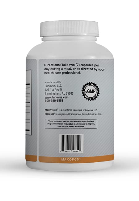 MaxiVision can be stirred into water for a great-tasting intake.