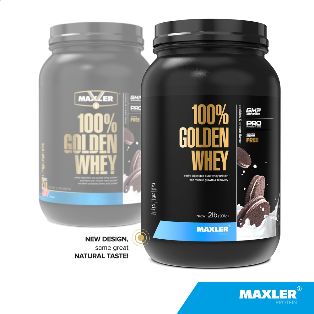 Maxler Golden Whey shaker demonstrates smooth mix and easy blending