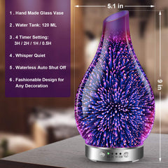 MAXWINER ultrasonic diffuser operates quietly for sleep or focus.
