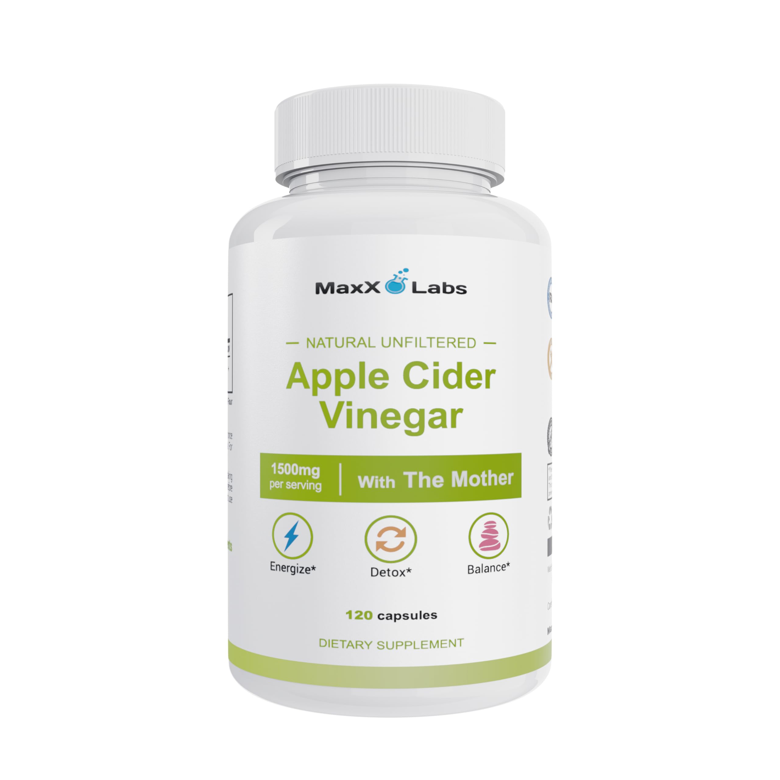MaxX Labs 60-day supply packaging signals long-term use and value