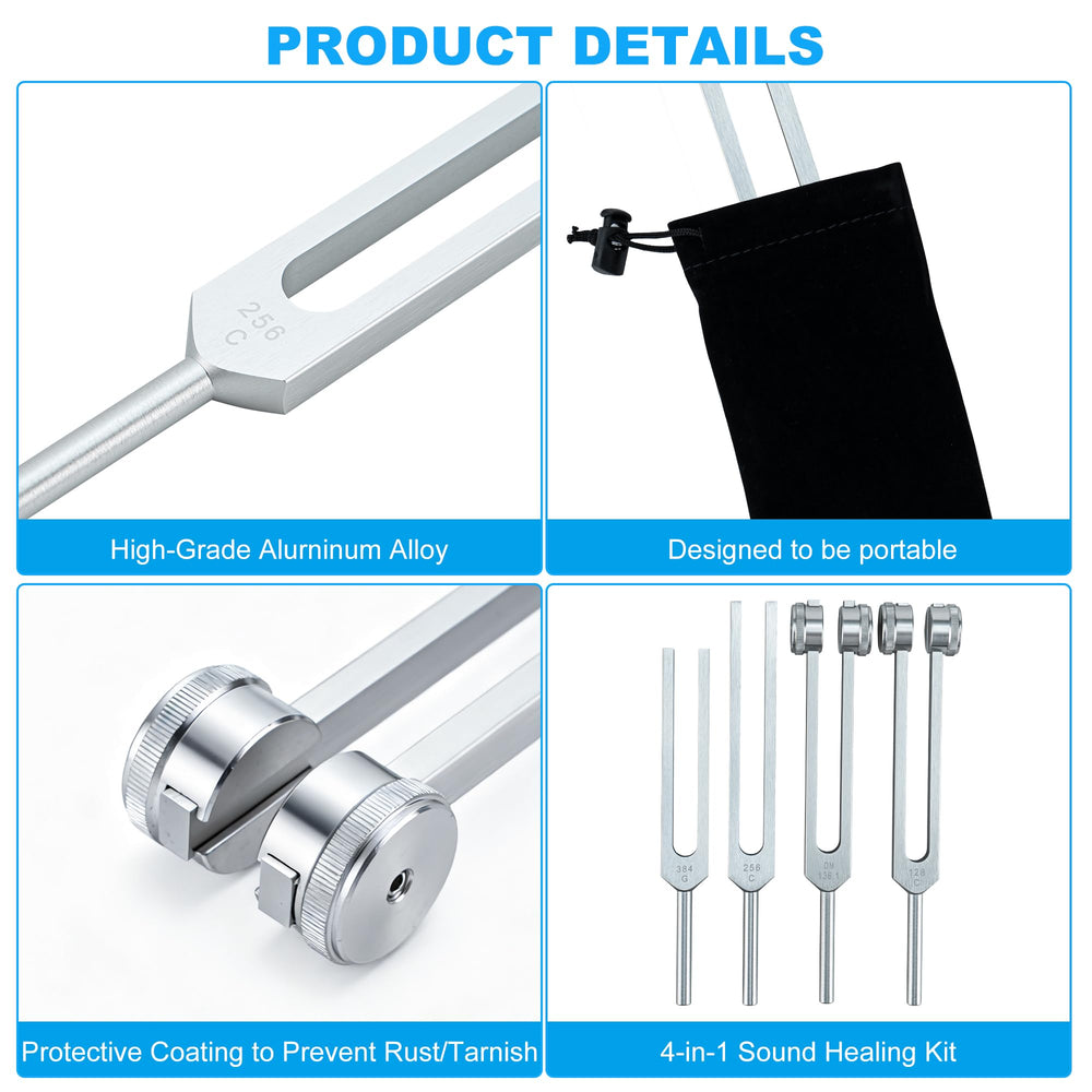 Mayful tuning forks 384Hz sharpen focus during study and work