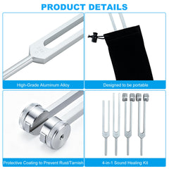 Mayful tuning forks 384Hz sharpen focus during study and work
