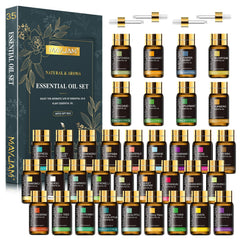 MAYJAM 35x5ml gift set packaging, ideal starter for diffusers and DIY blends.