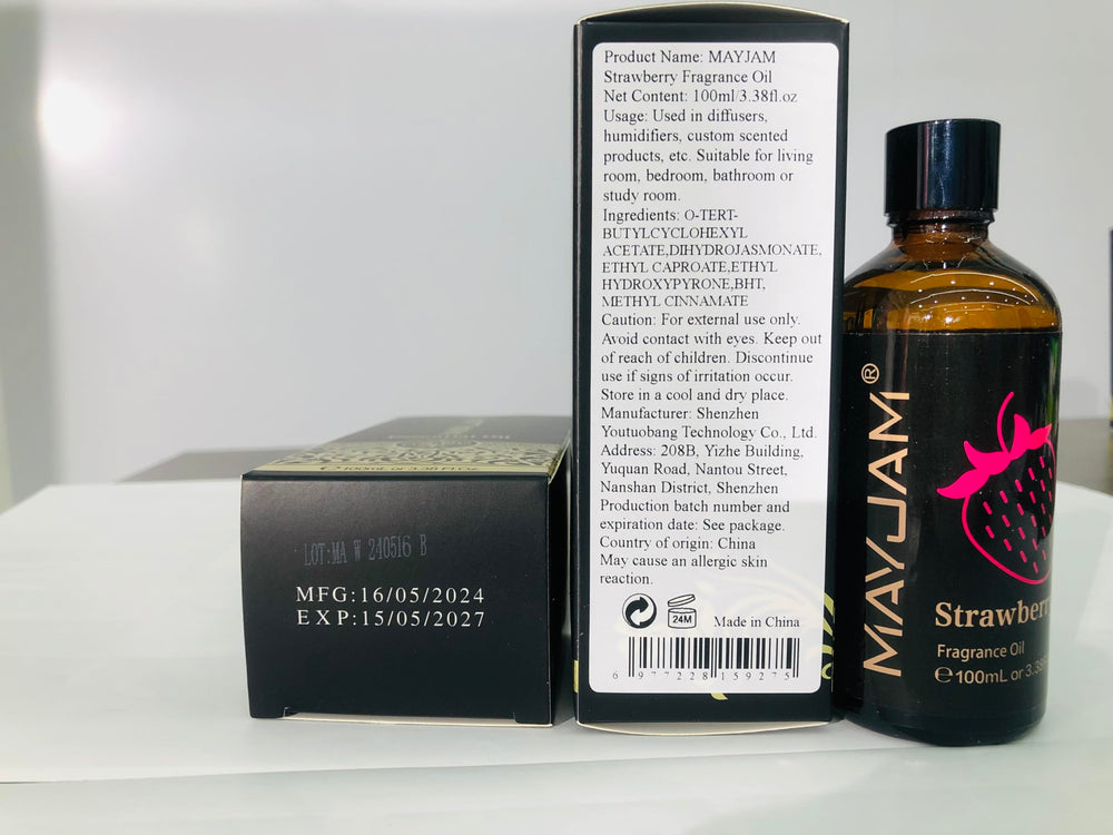 MAYJAM amber bottle helps preserve fragrance potency