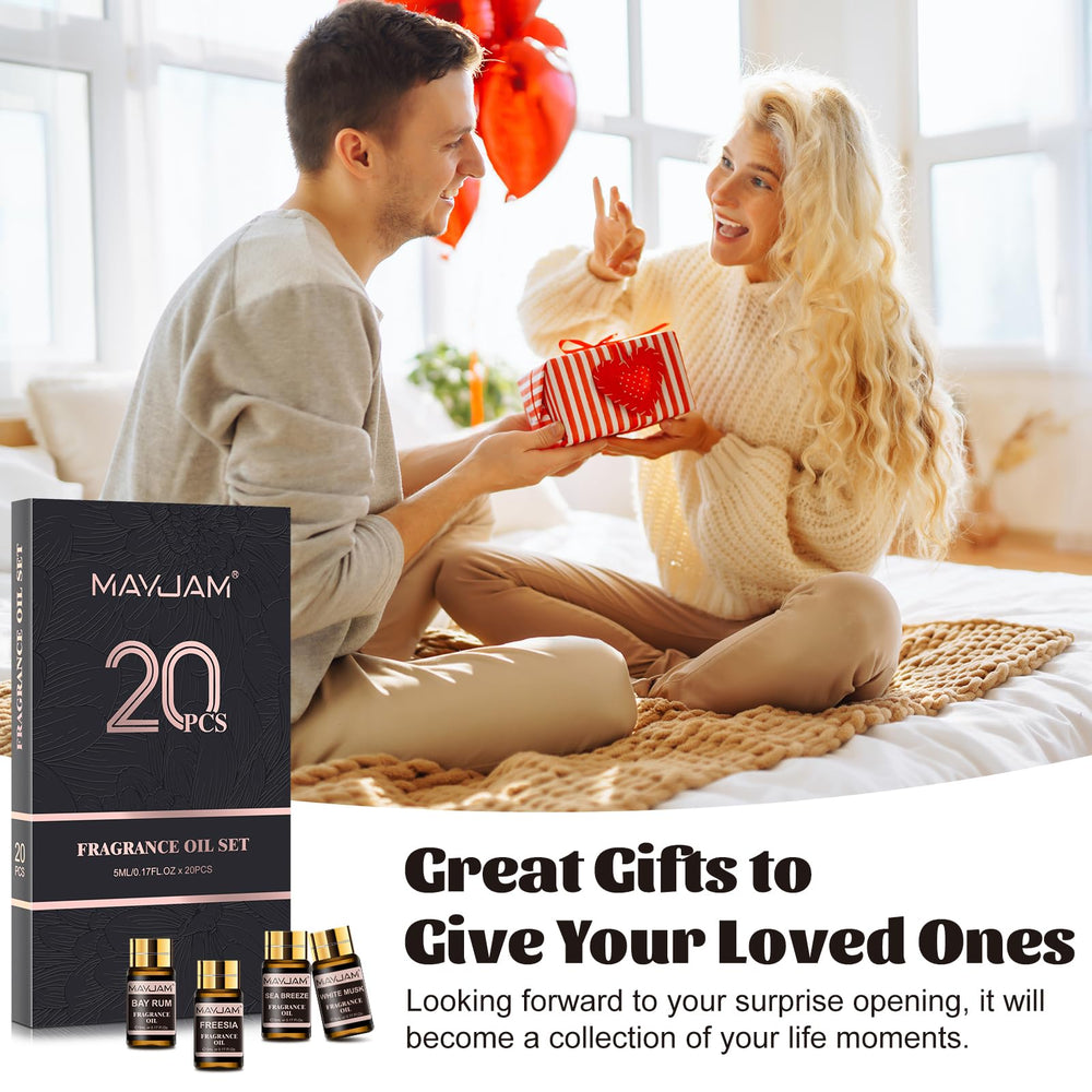 MAYJAM beginner fragrance oil collection invites scent discovery.