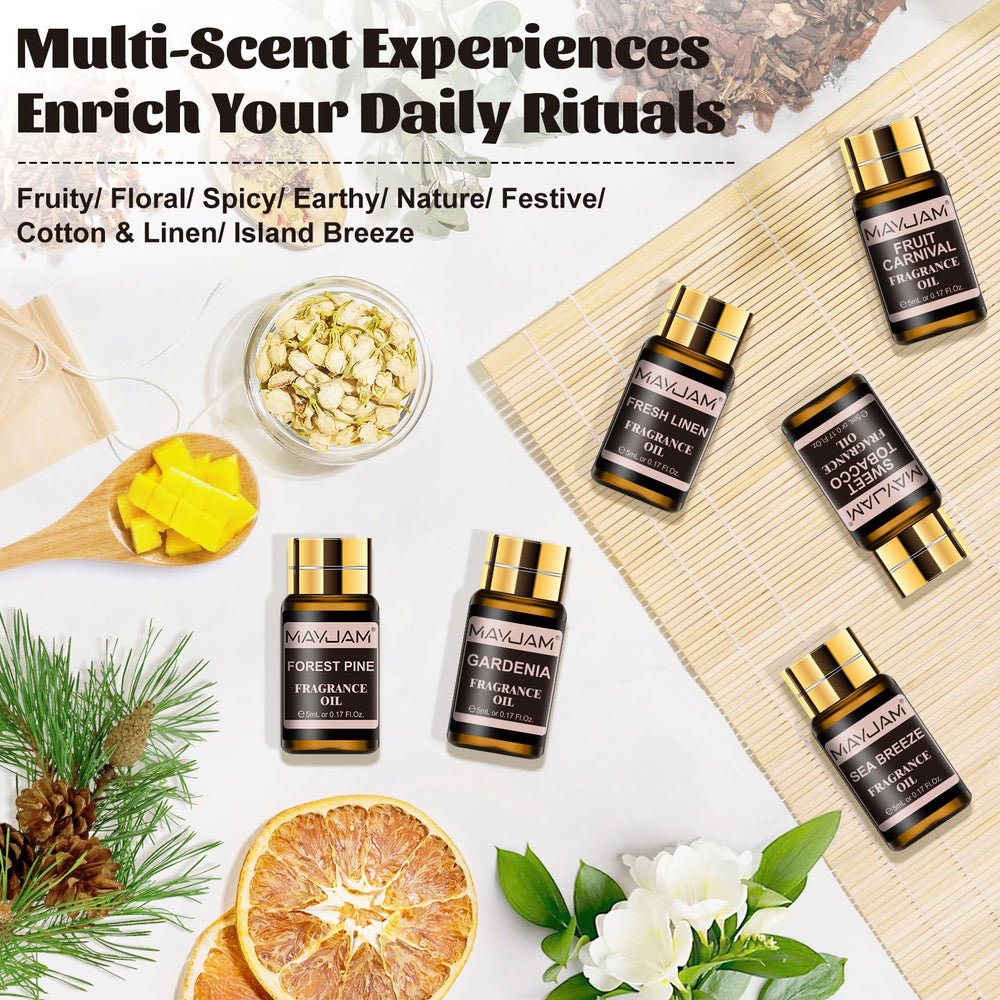 MAYJAM diffuser ambience demonstrated to elevate living spaces.