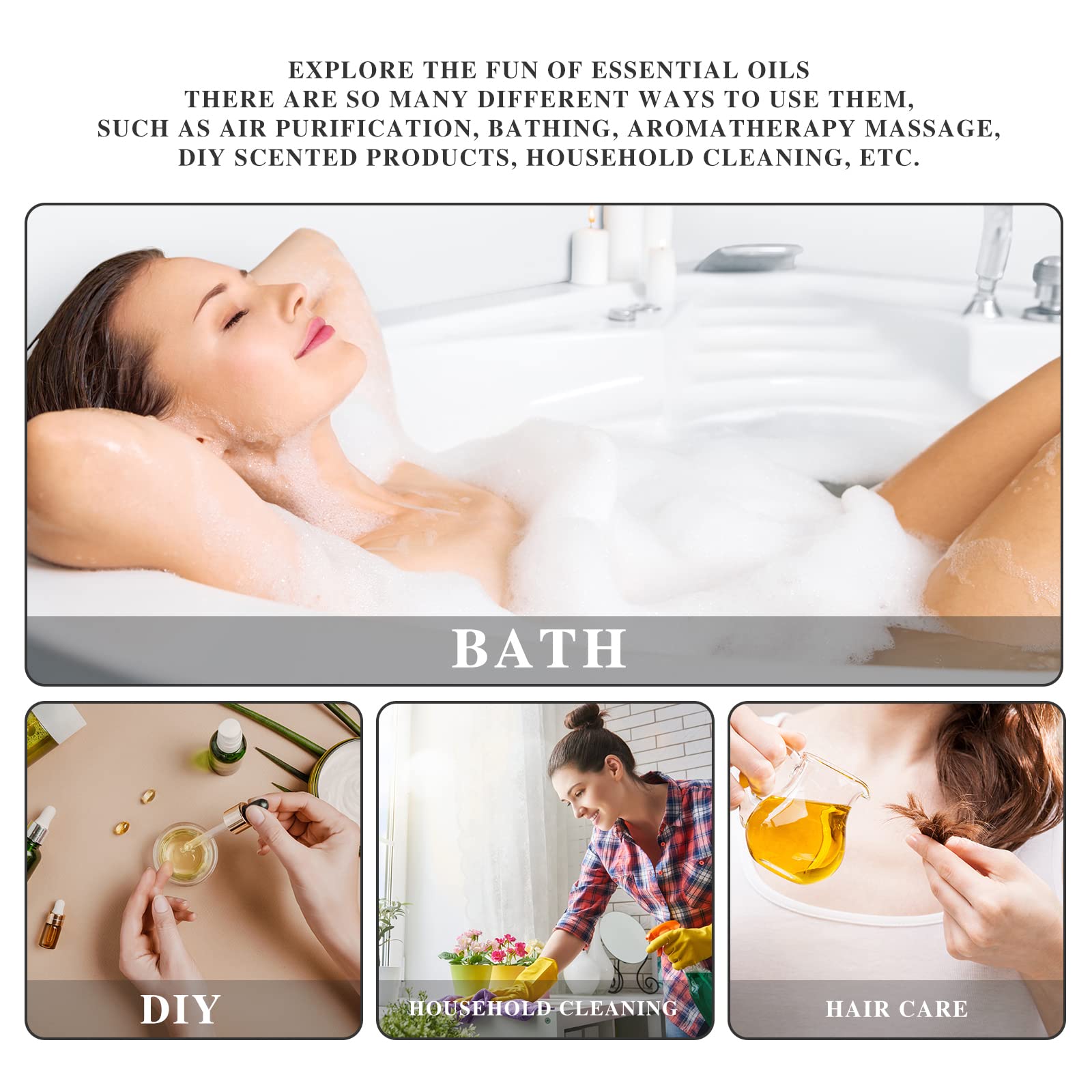 MAYJAM eucalyptus oil in DIY blends like lotions or bath products.
