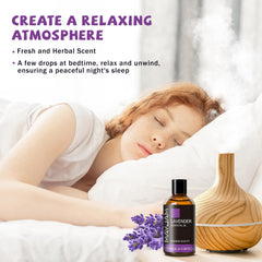 MAYJAM Lavender essential oil ready for diffuser use and room aroma.