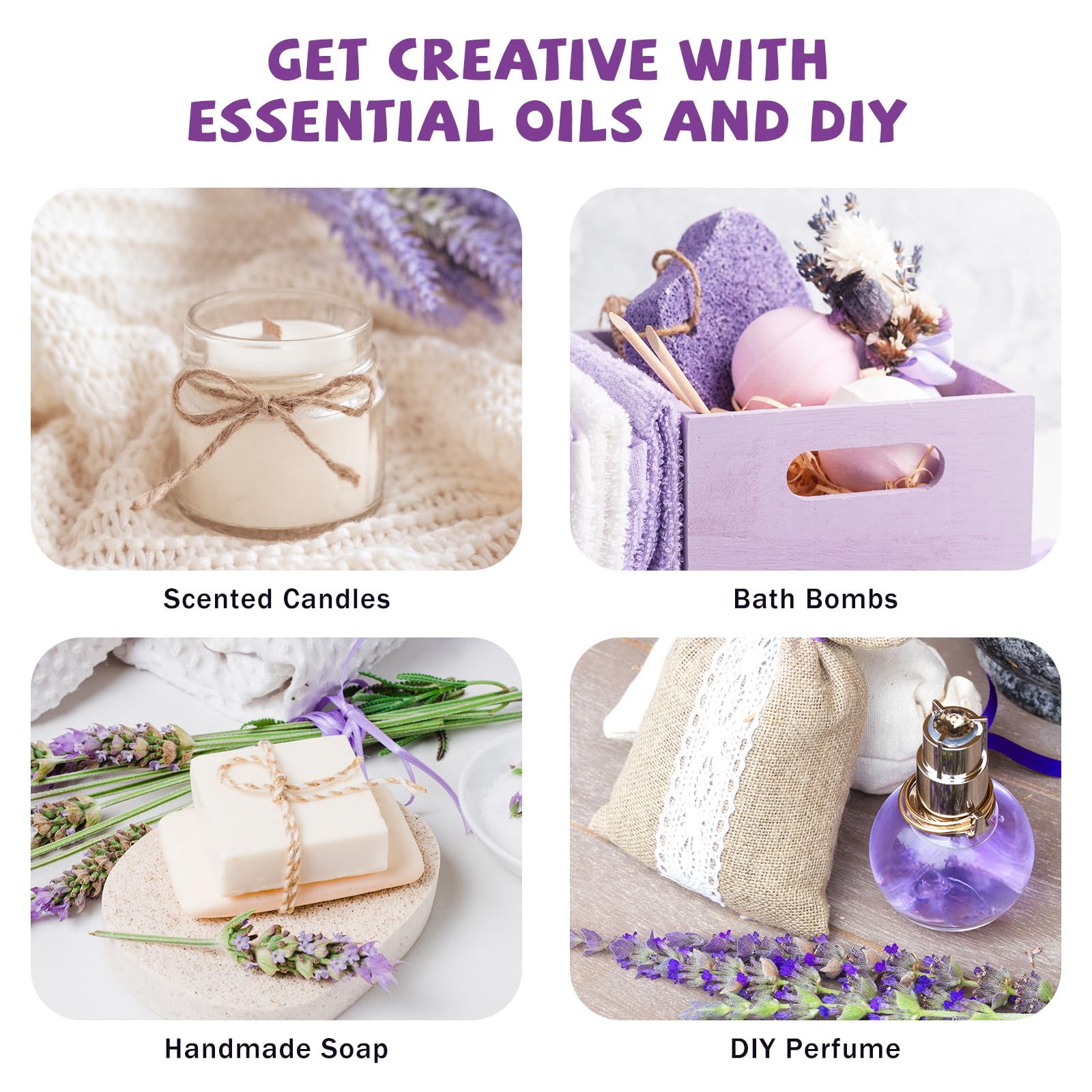 MAYJAM Lavender essential oil used in soap or candle making.