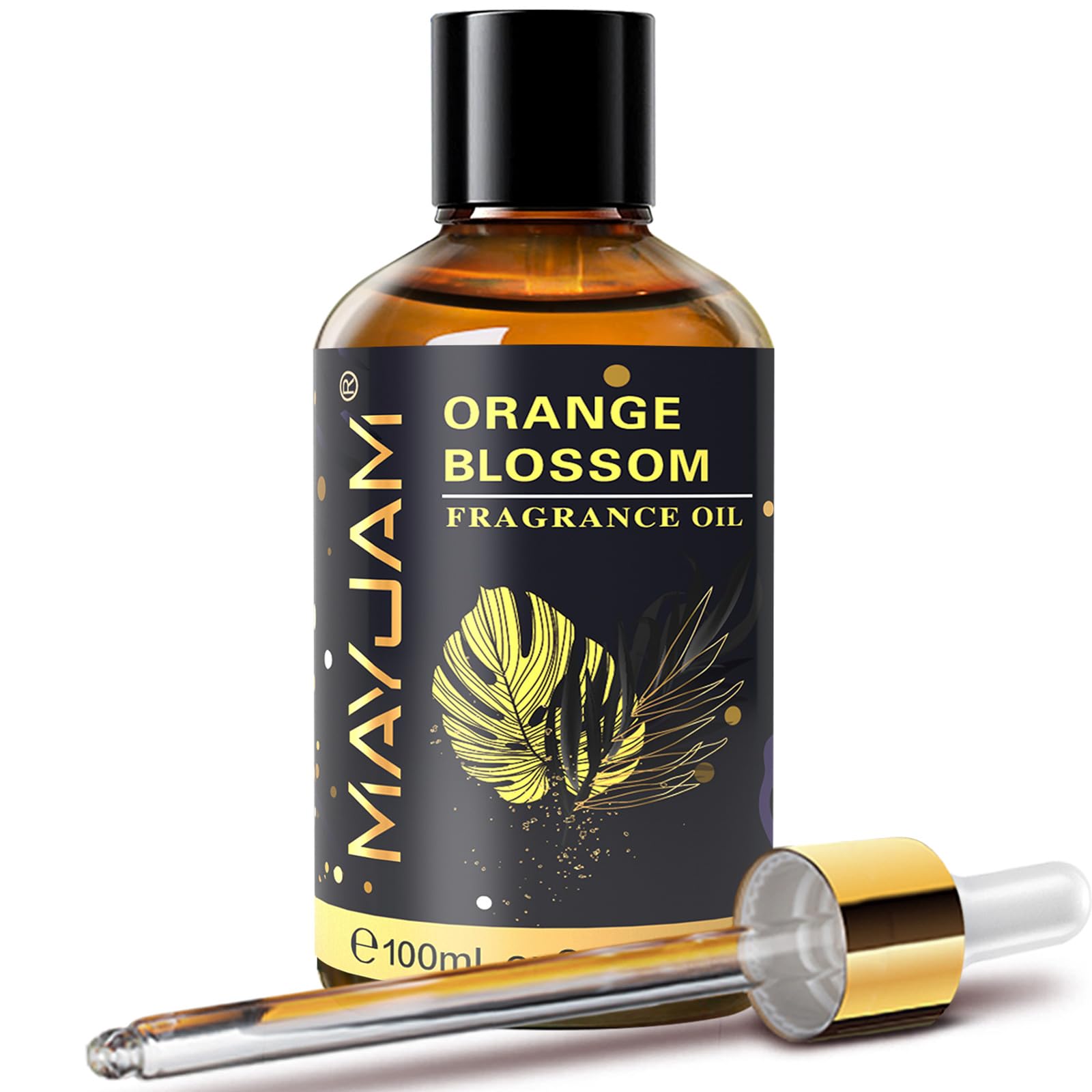 MAYJAM Orange Blossom fragrance oil bottle for a lasting home scent.