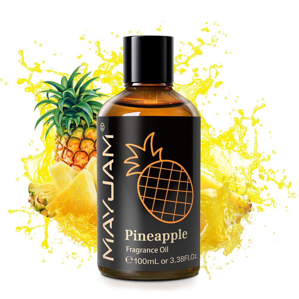 Diffuser area creates inviting pineapple aroma at home.