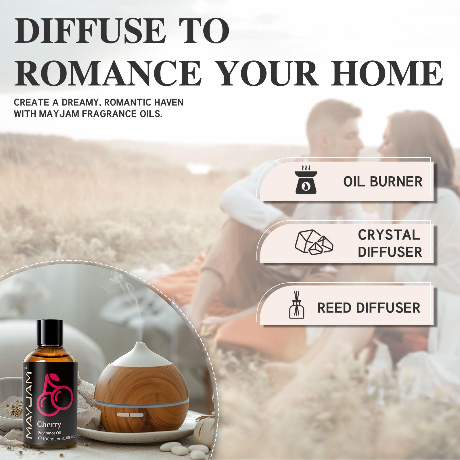 Soap and candle making with MAYJAM cherry fragrance oil