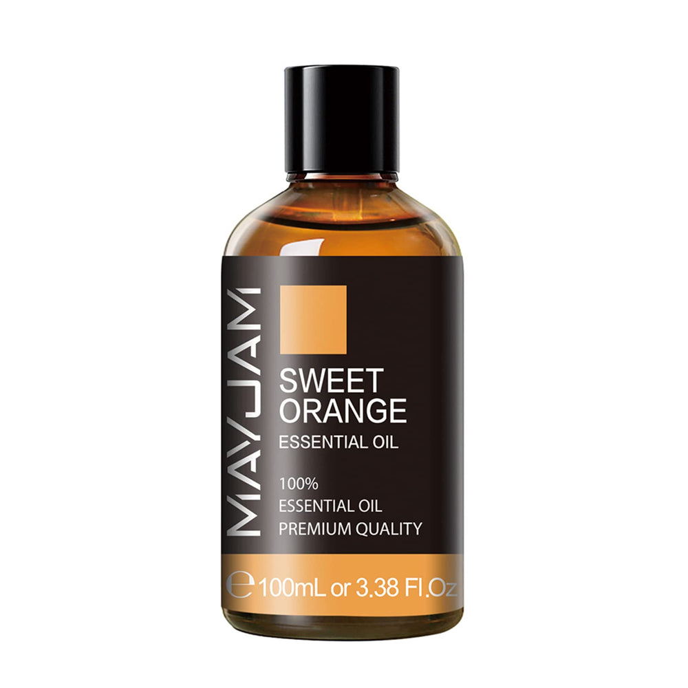 MAYJAM Sweet Orange Oil and diffuser setup infuses a bright citrus ambiance