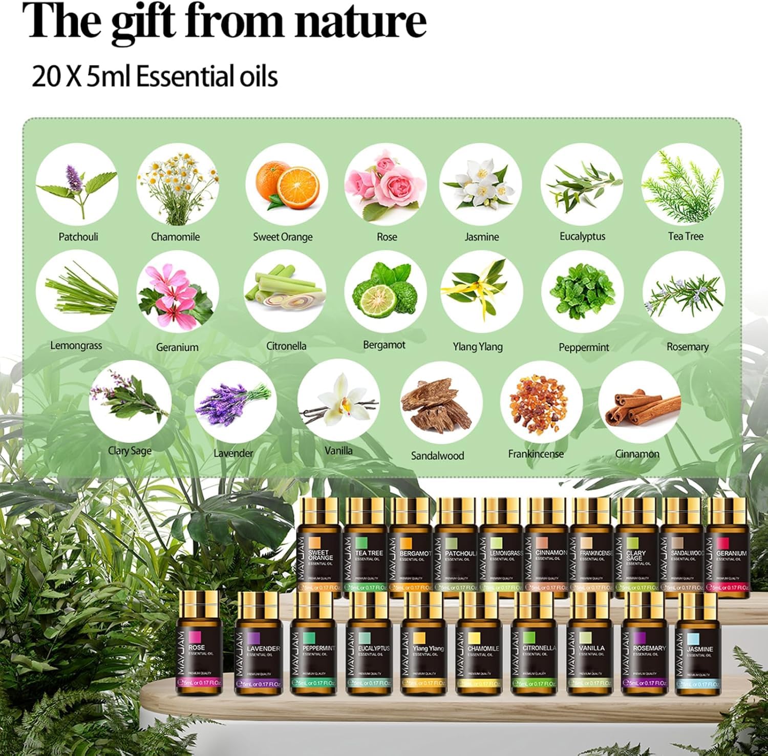 MAYJAM Tea Tree diffuser in use spreading fresh aroma