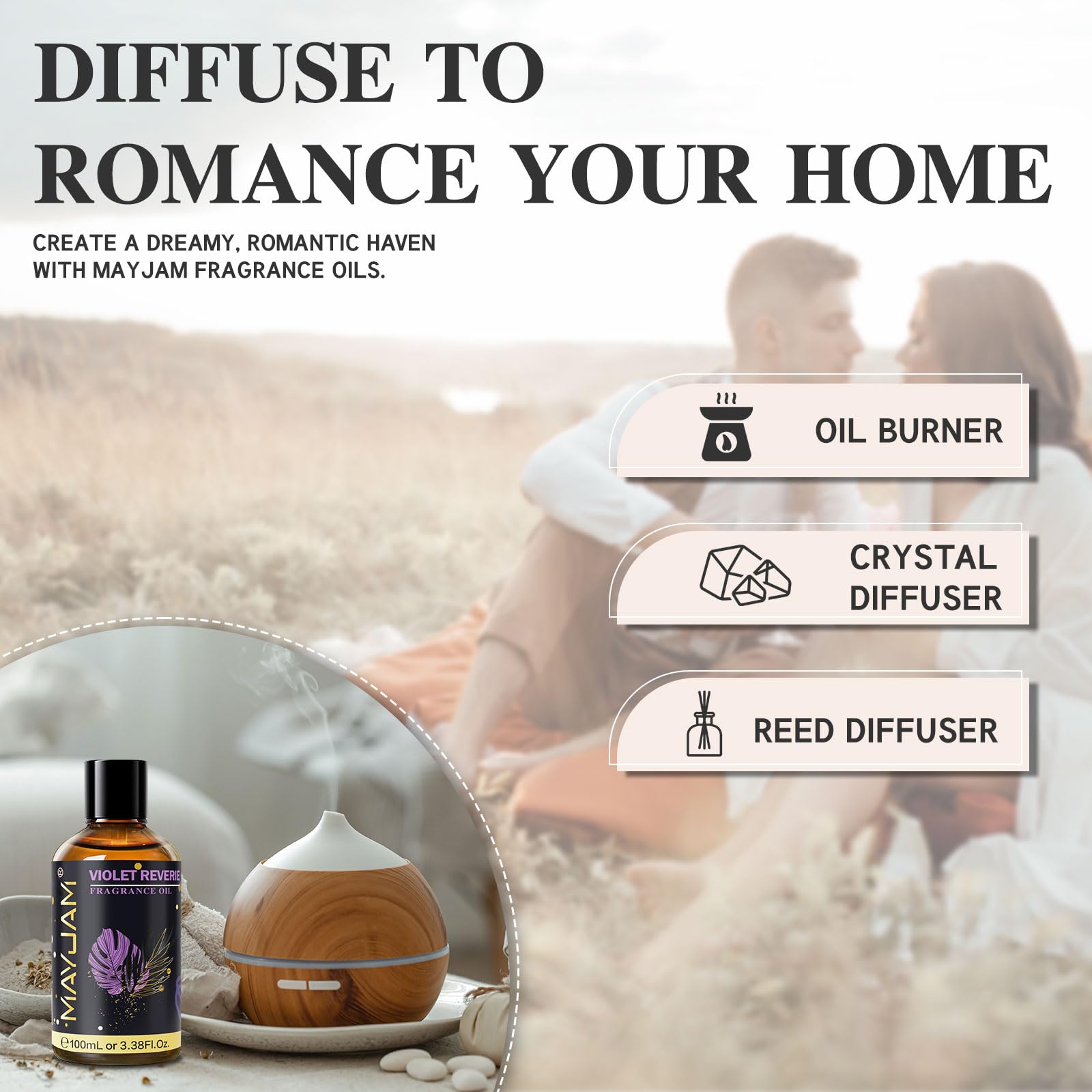 MAYJAM Violet Reverie soap making enhances handmade bars with fragrance