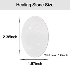 MaziZhang large palm stone 60x40mm fits comfortably in palm.
