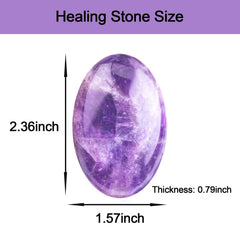 MaziZhang thumb worry stone in meditation use for focus