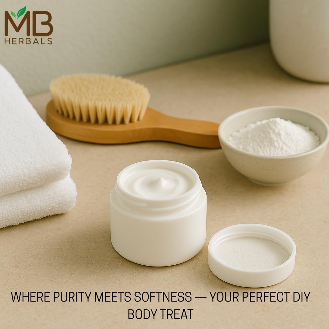 MB Herbals zinc oxide powder 8 oz, India-made raw material