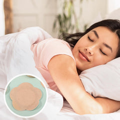 MCArthur belly button patches show breathable material for comfortable wear