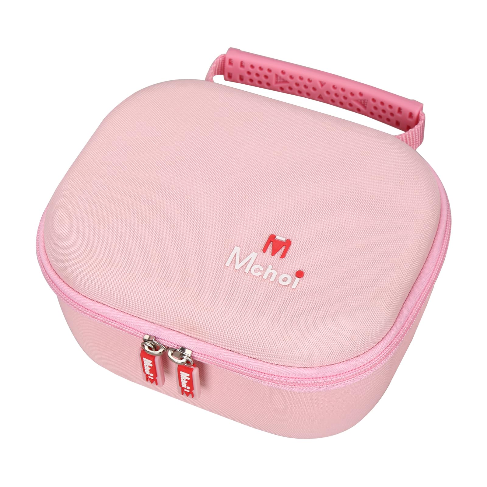 Mchoi case sturdy hand strap enables easy carrying.