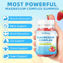 Label highlights 1000mg elemental magnesium per serving on Mchokuu gummies