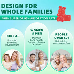Mchokuu potassium citrate gummies front bottle display for on-the-go use