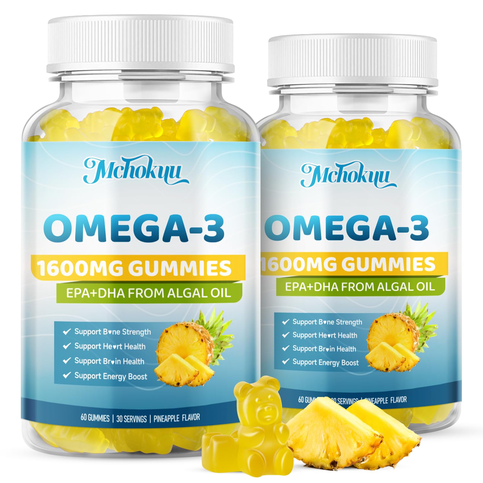 Mchokuu packaging box and bottle on shelf conveys reliable supplement choice.