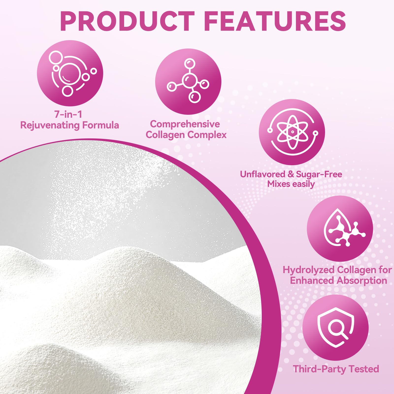 Mclovefy measuring scoop showing serving size for consistency