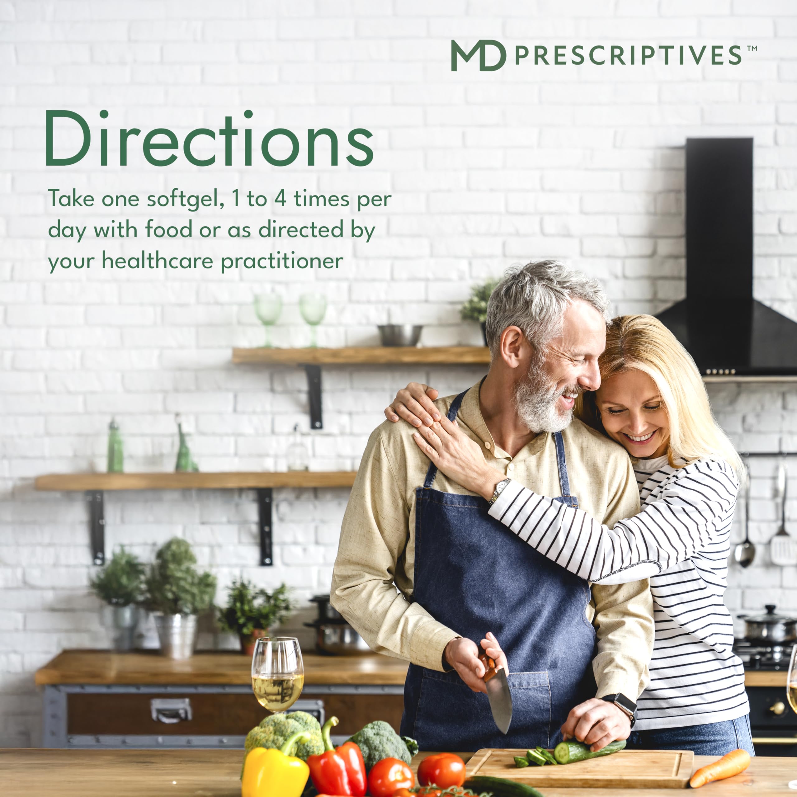 MD Prescriptives Omega MD enteric coating detail to reduce aftertaste.