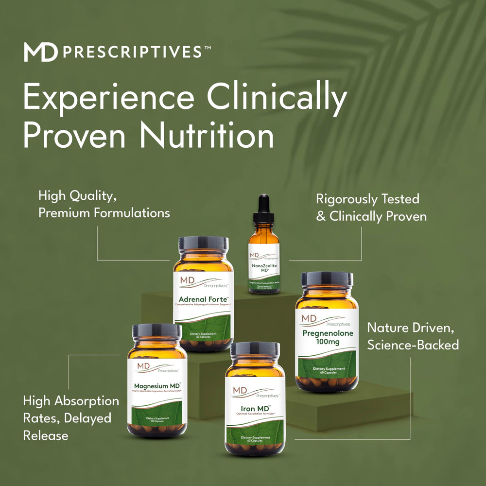 MD Prescriptives Pregnenolone daily-use bottle supports everyday wellness