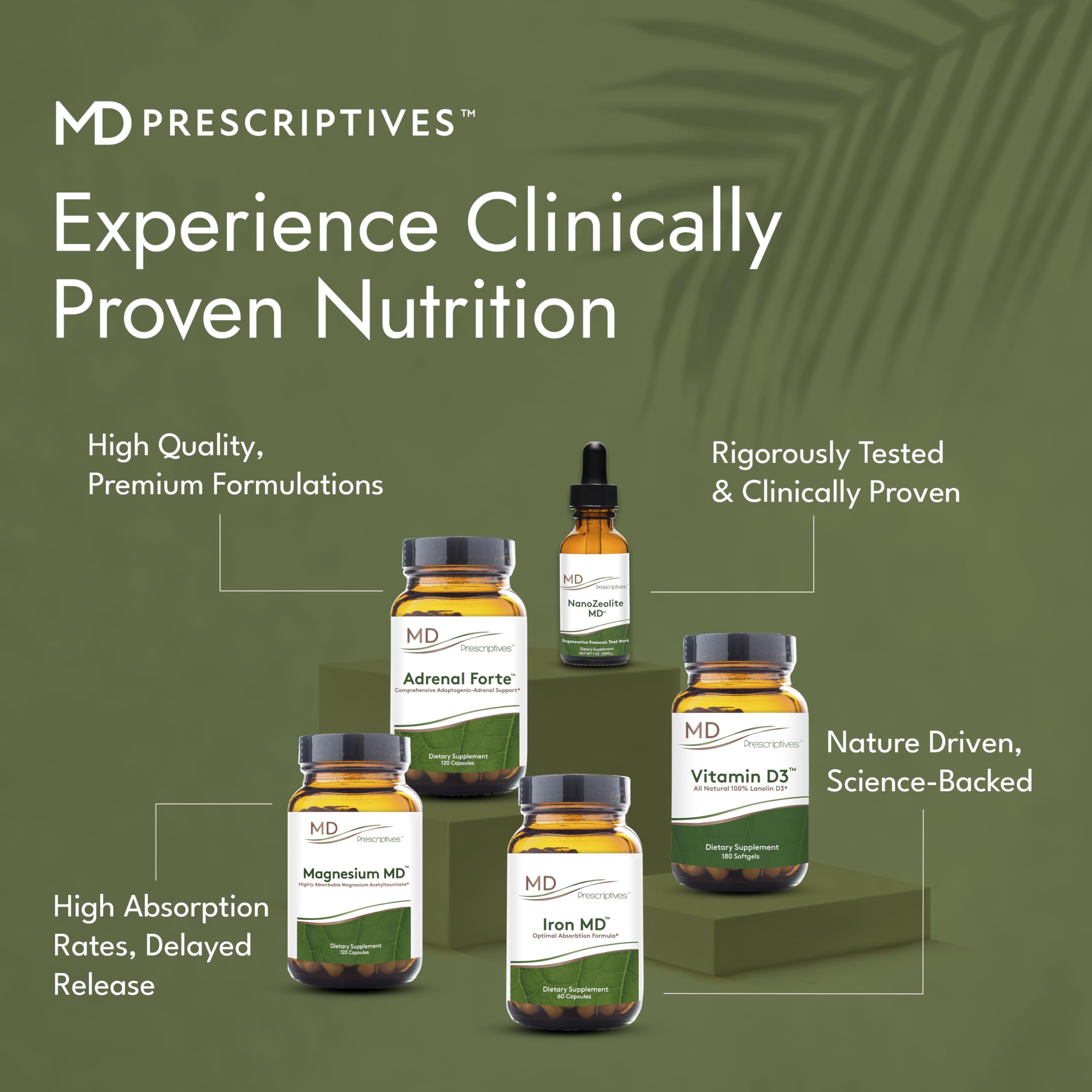 One daily MD Prescriptives Vitamin D3 softgel supports consistent vitamin D intake.
