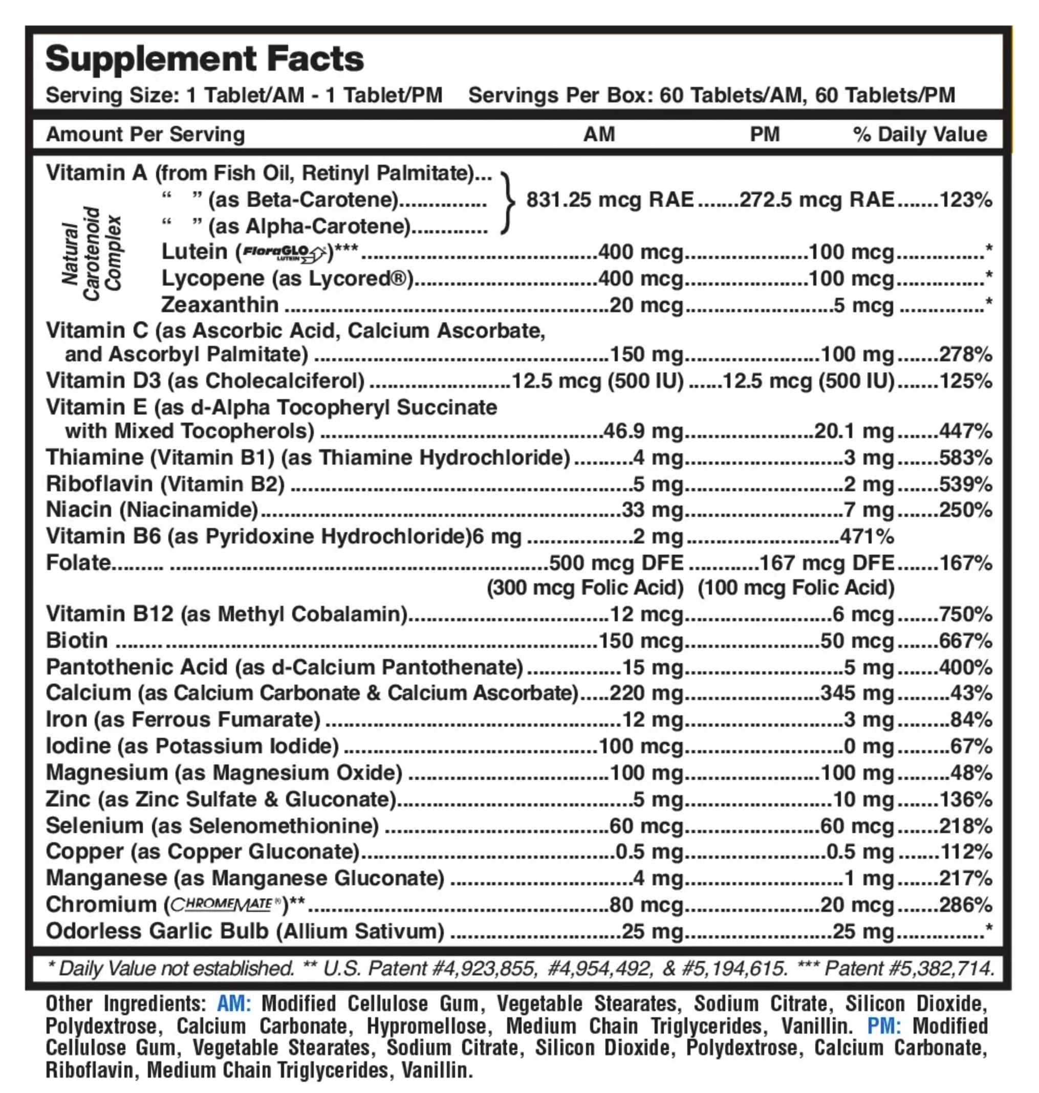 MDR Fitness Tabs lab label detail showcasing science-backed formulation.