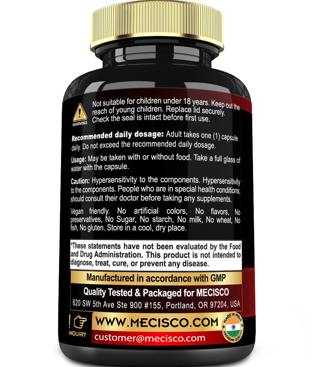 Packaging side confirms vegan capsules and 90-count bottle