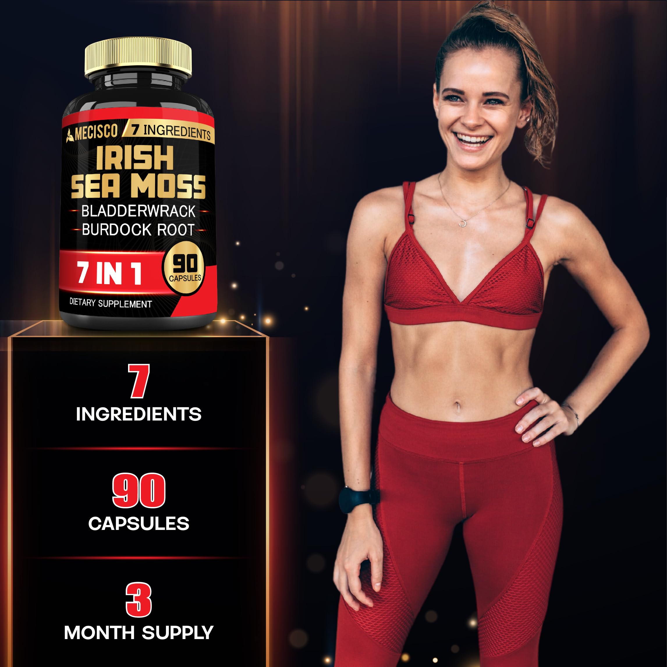 Turmeric-curcumin enhances the sea moss formula