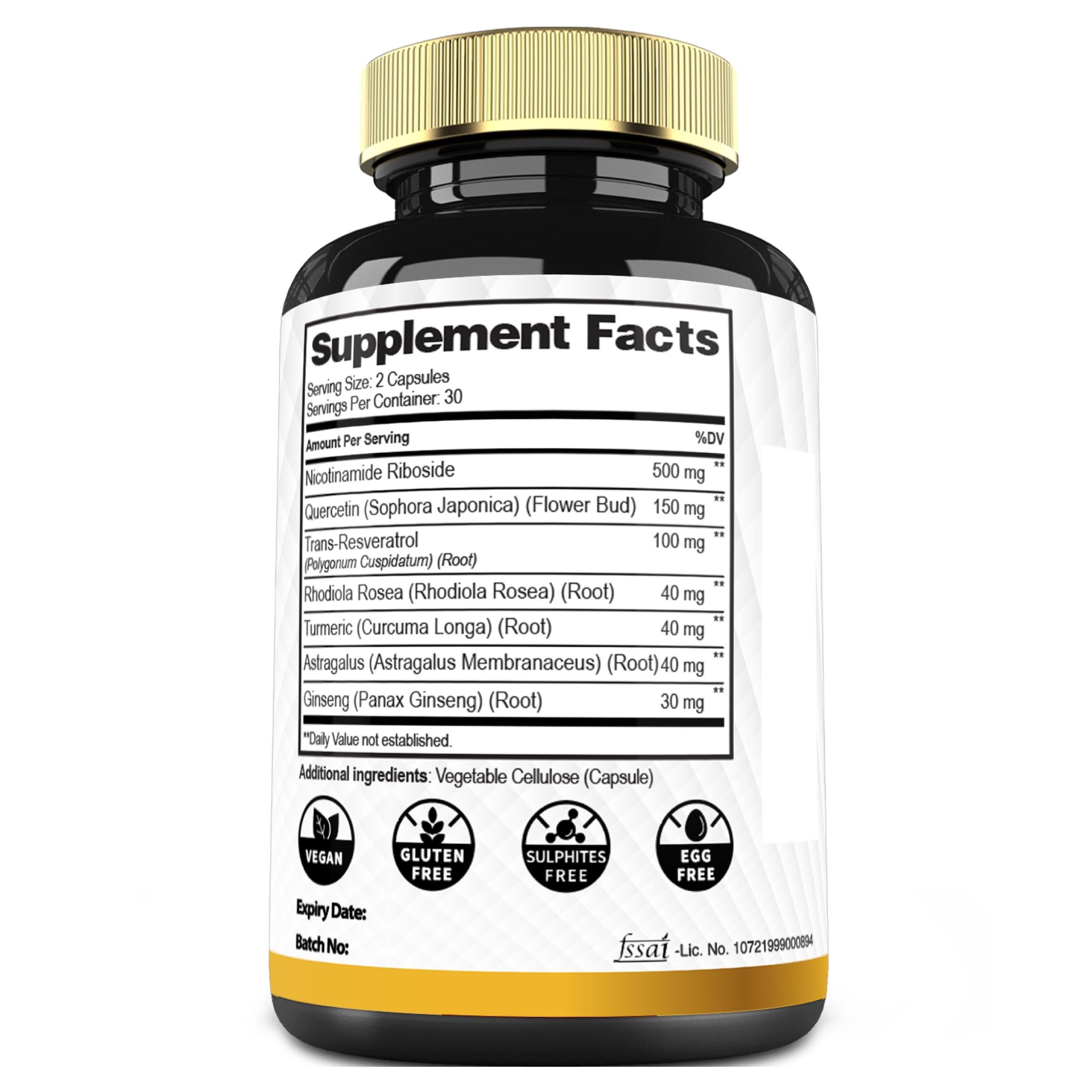 Mecisco NAD+ daily routine visual for morning supplementation.