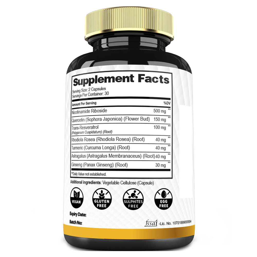 Mecisco NAD+ daily routine visual for morning supplementation.