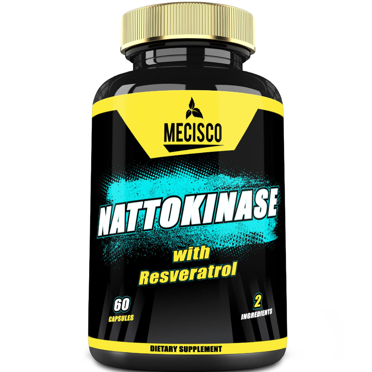 Mecisco Nattokinase 4000 FU bottle shows premium packaging for daily use.